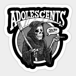 The Adolescents - You're next Sticker